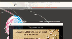 Desktop Screenshot of lunettes-juillard.com