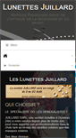 Mobile Screenshot of lunettes-juillard.com